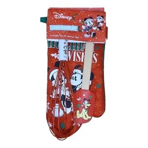 Disney's Festive Mickey and Minnie 3 Pc Baking Set